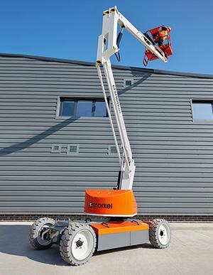 Self-propelled boom lifts